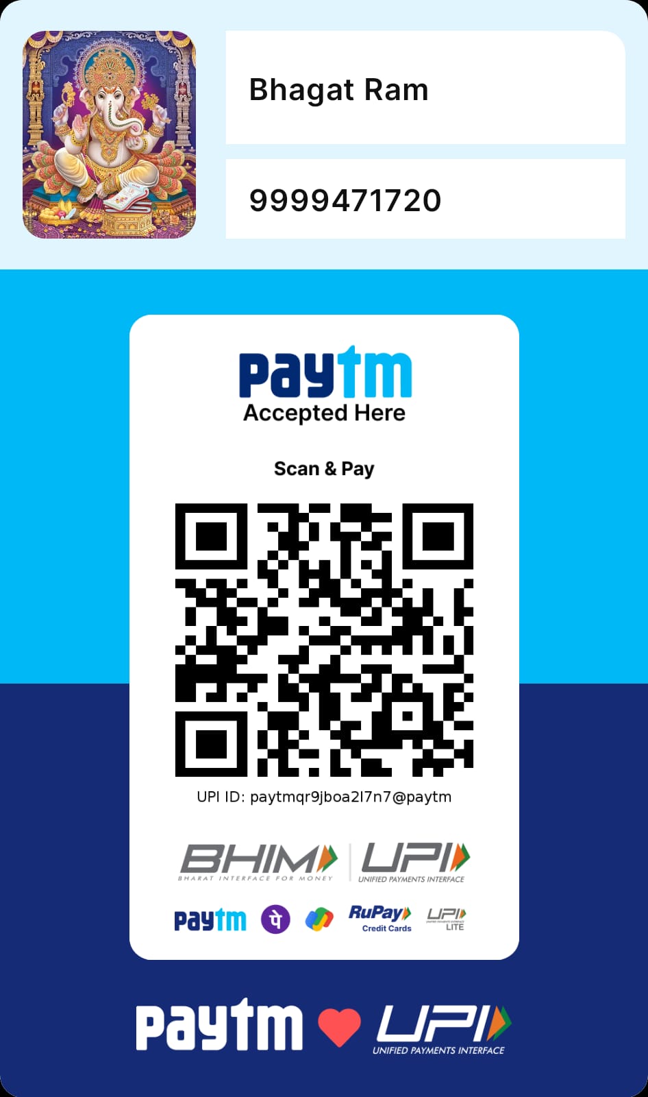 Payment QR